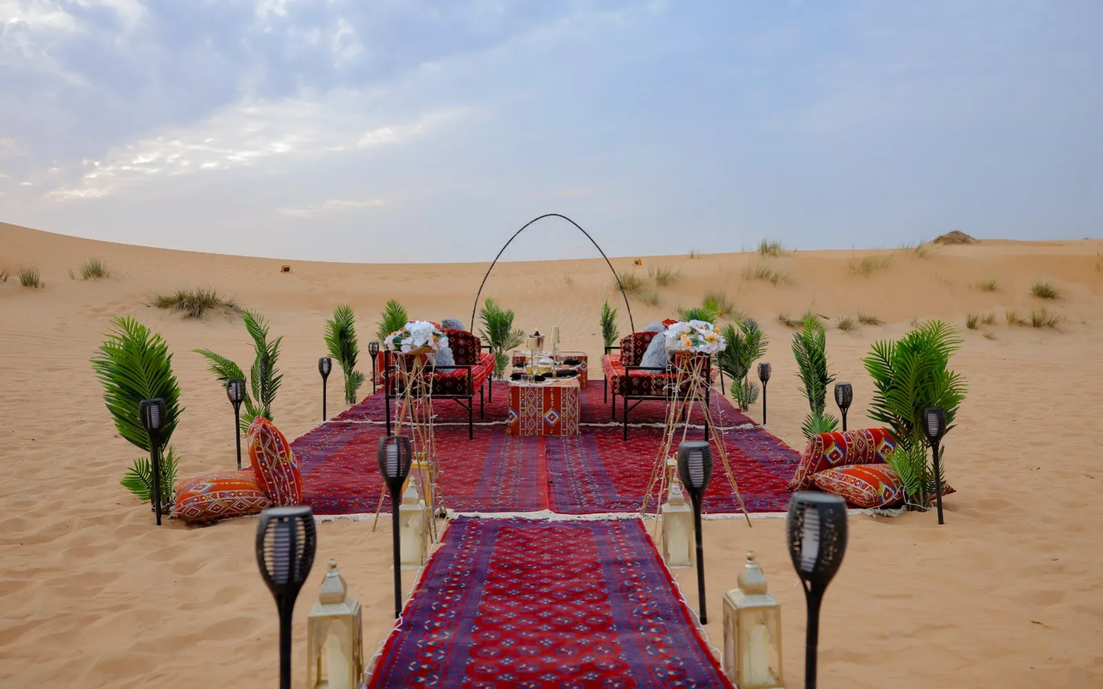 Morning Desert Safari and Sandboarding Tour