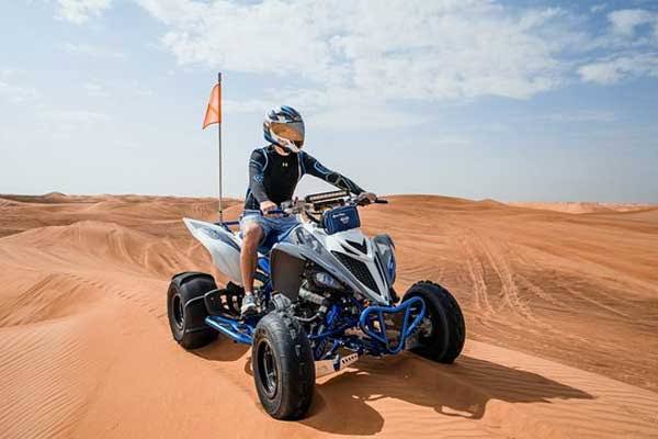 Hot Air Balloon with Quad Bike