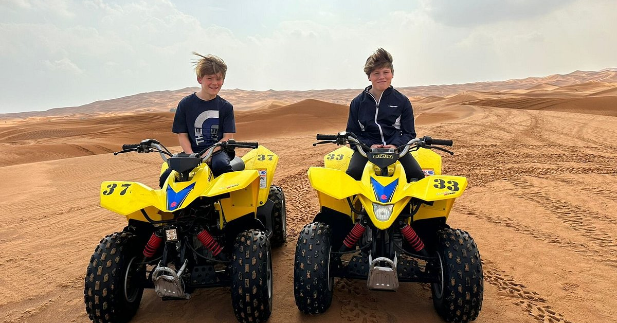 Age Limit for the Quad Bike in Dubai