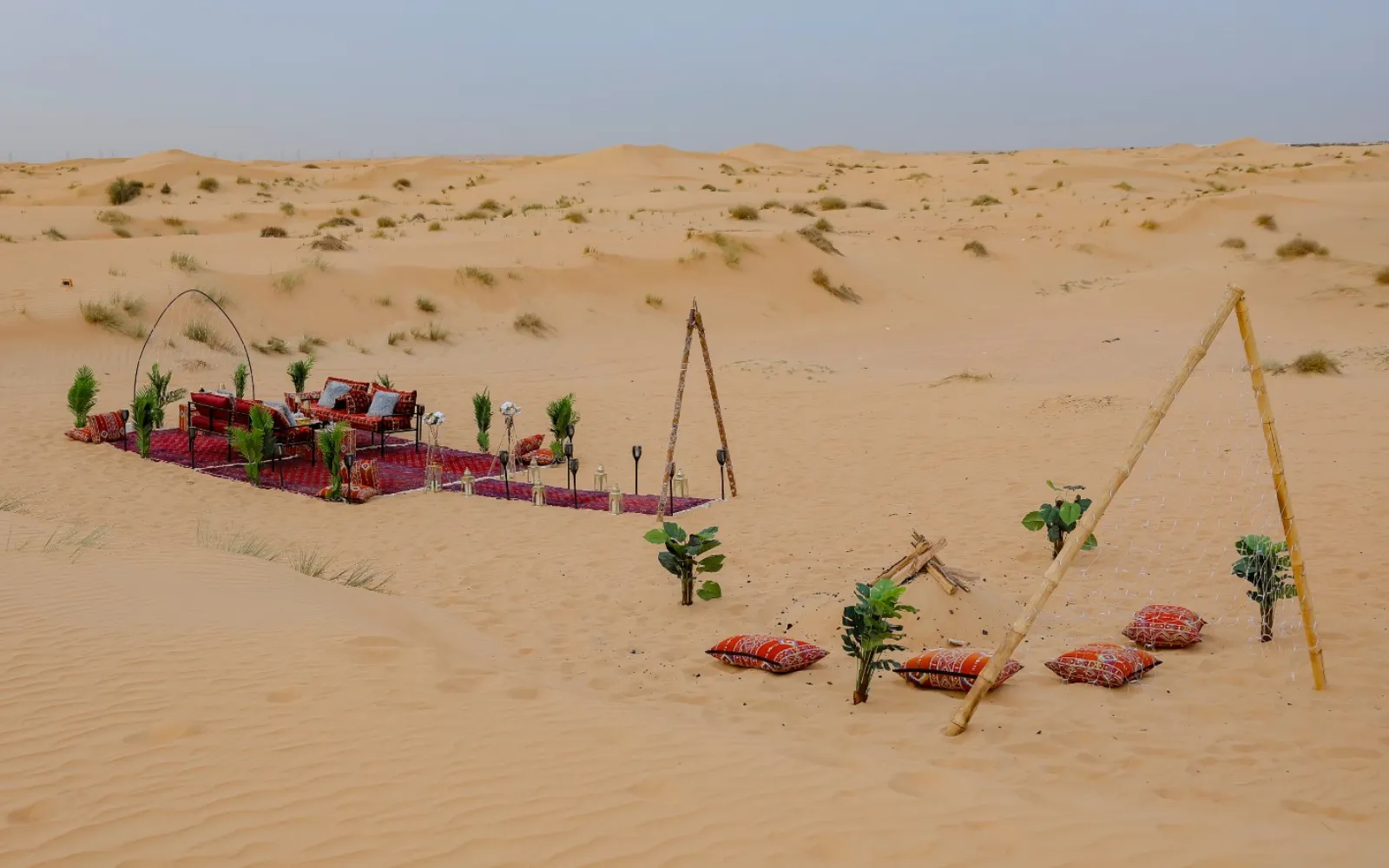 Are There toilets facilities in Desert Safari